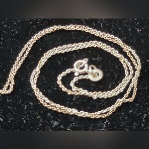 Solid Sterling Silver Hallmarked 925 By IBB 18 Inch 1.59mm Chain Necklace New